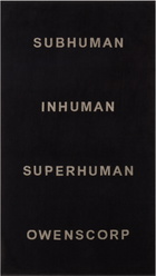 Rick Owens Black Beach Towel
