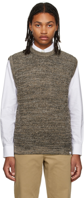 Photo: NORSE PROJECTS Brown Manfred Vest