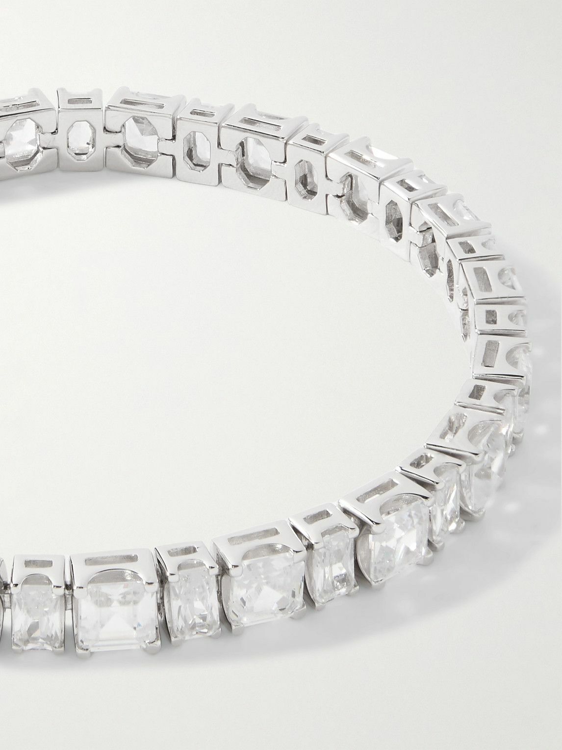 【HATTON LABS】MULTI TENNIS BRACELET（訳あり） Hatton Labs Puzzle Tennis Bracelet Silver Jewellery Hatton Labs