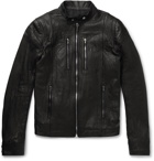 Rick Owens - Ies Leather Jacket - Black