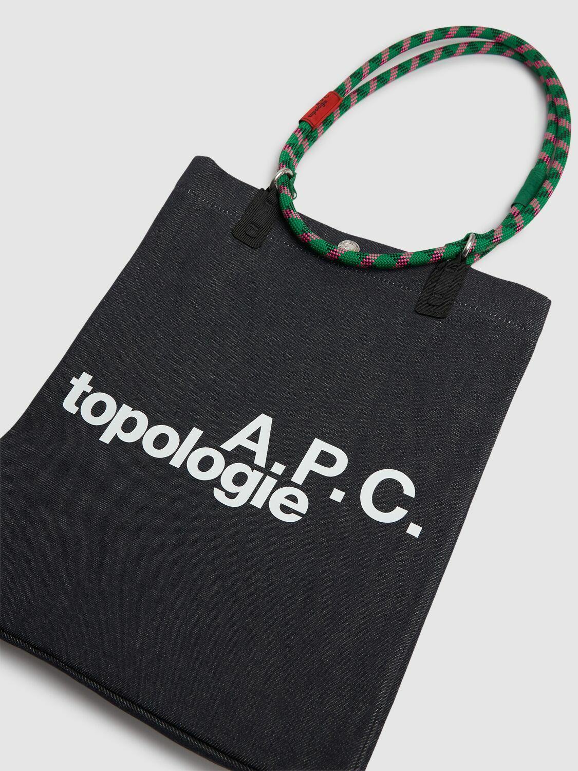 A.P.C. Topologie Canvas Shopping Bag A.P.C.