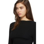 giu giu Black Nonna Shrug Sweater