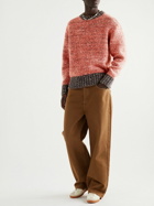 MANAAKI - Koro Merino Wool-Blend Sweater - Pink