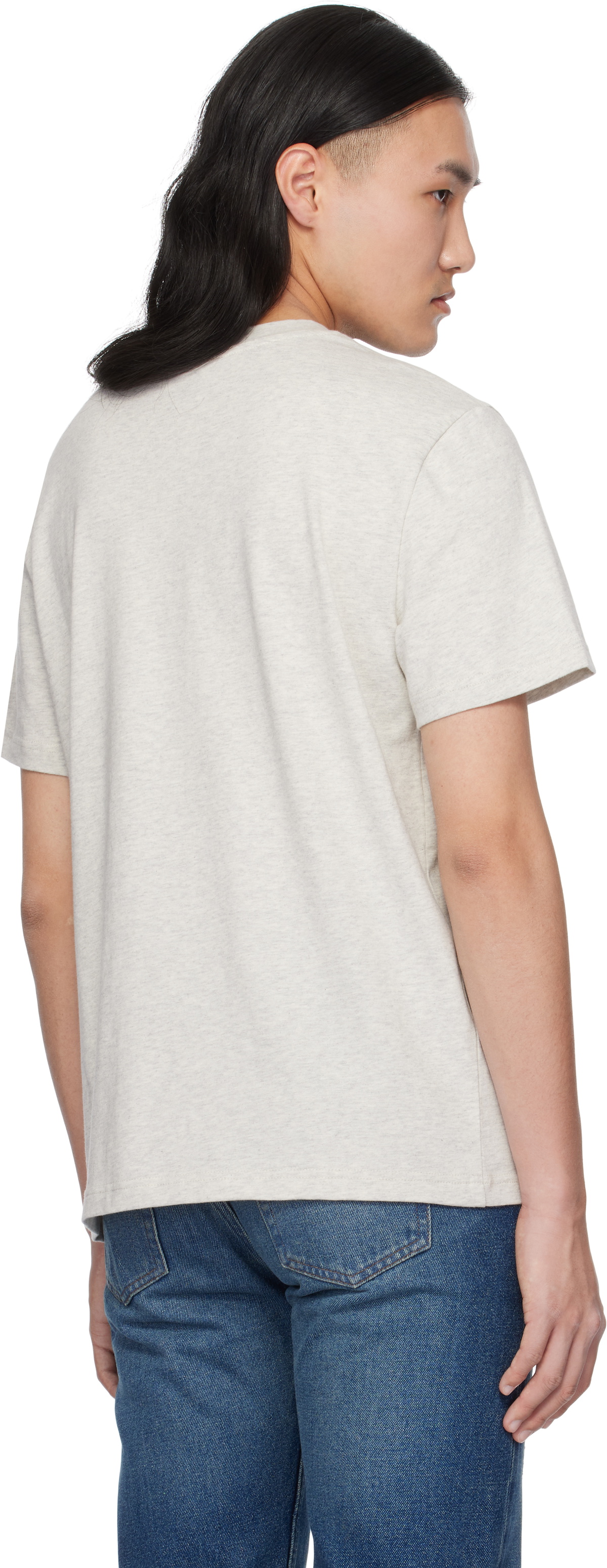 A.P.C. Gray Vinyl T-shirt A.P.C.