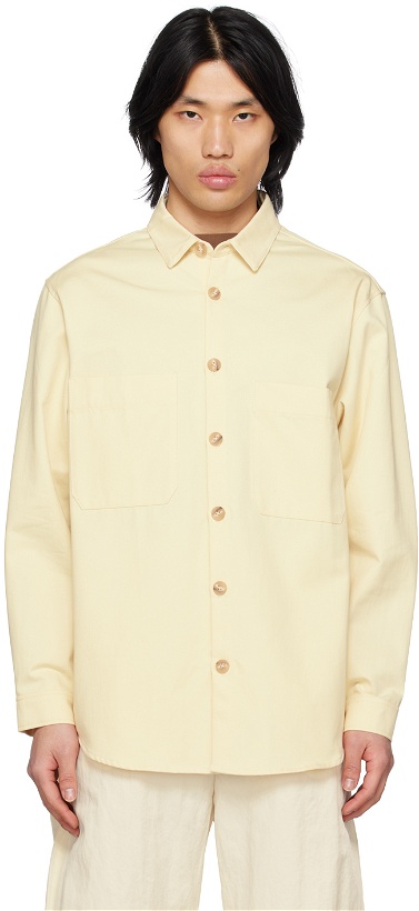 Photo: King & Tuckfield Yellow Patch Pocket Shirt