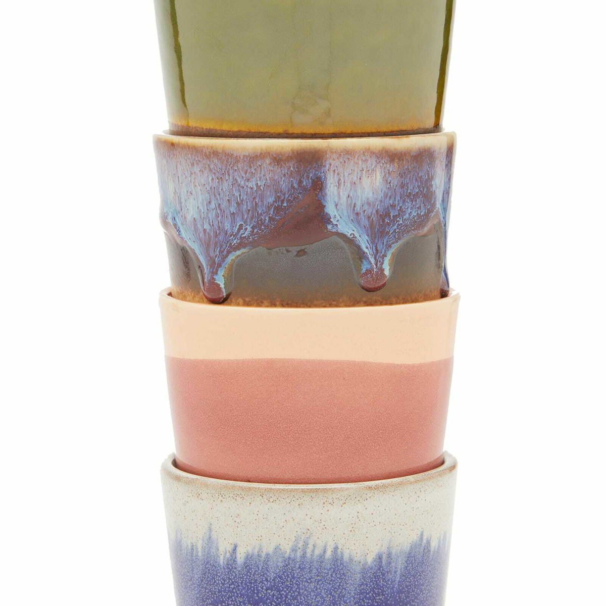 HKLiving Coffee Mugs - Set of 6 in Grounding 