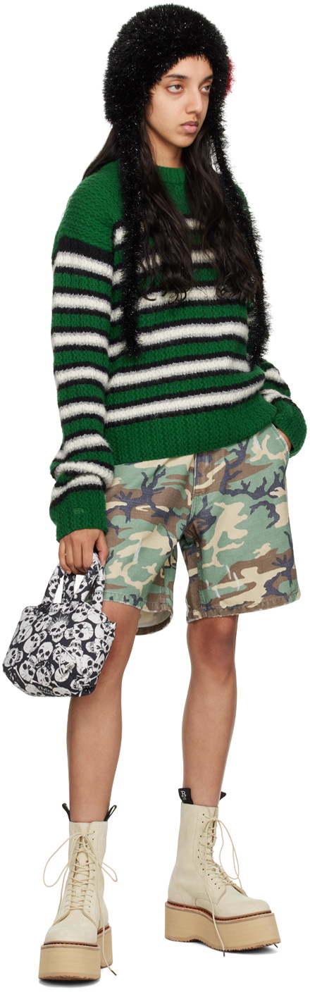 ERL Black & White Puffer Down Bag