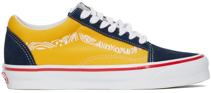 Photo: Vans Blue & Yellow Bedwin & The Heartbreakers Edition OG Old Skool LX Sneakers