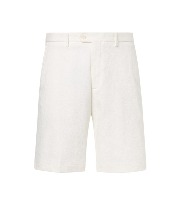 Photo: Etro Cotton-blend Bermuda shorts