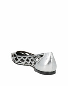 Sergio Rossi Womens Ballet flats in Silver