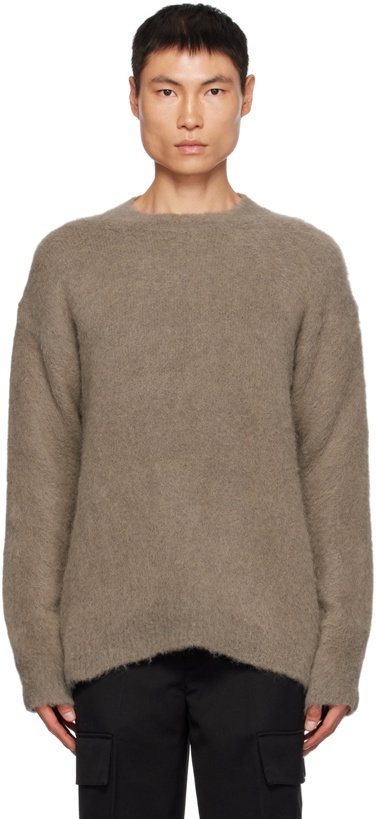 Photo: Róhe Taupe Crewneck Sweater