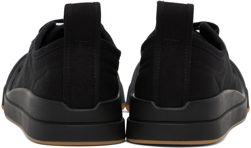 Bottega Veneta Black Vulcan Sneakers Bottega Veneta