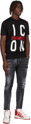 Dsquared2 Powder Wash Zip Skater Jeans