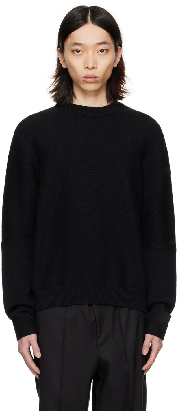 Moncler Black Patch Sweater Moncler