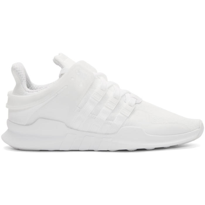 Photo: adidas Originals White EQT Support ADV Sneakers 