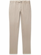Incotex - Venezia 1951 Slim-Fit Straight-Leg Cotton-Blend Twill Trousers - Neutrals