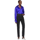 Matthew Adams Dolan Blue Oversized Oxford Shirt