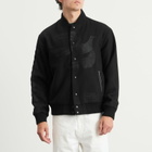 By Parra Men's Not Movie Quality Varsity Jacket in Black
