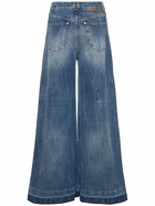 STELLA MCCARTNEY Denim High Rise Wide Jeans