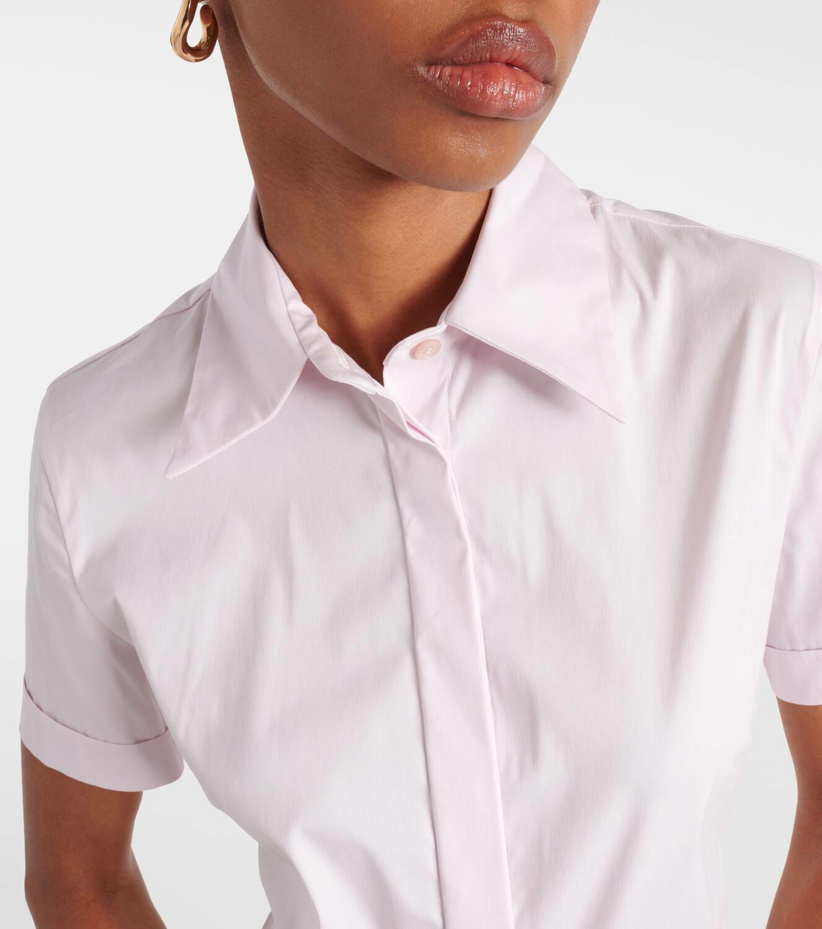 Tod's Cotton-blend shirt dress