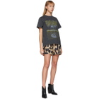 GANNI Grey Alien Logo T-Shirt