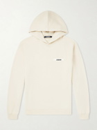 Jacquemus - Logo-Appliquéd Cotton-Jersey Hoodie - Neutrals