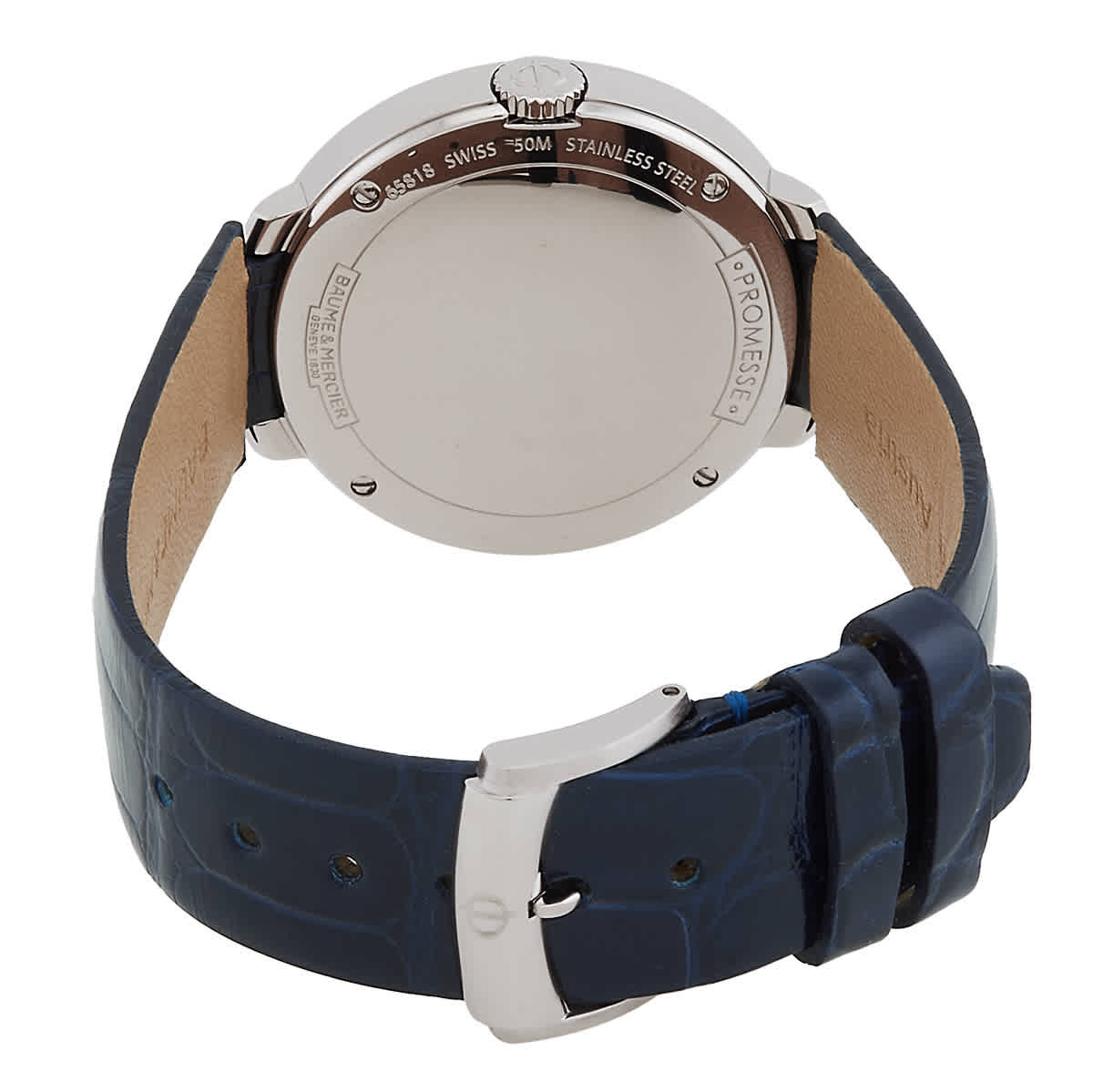 Baume et Mercier Promesse Blue Diamond Dial Ladies Watch MOA10347