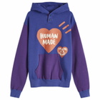 Human Made Men's Colorblock Hoodie in Navy