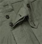 Officine Generale - Julian Garment-Dyed Cotton-Twill Chinos - Men - Green