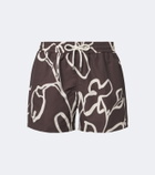 Frescobol Carioca Rio printed swim trunks
