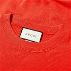 Gucci Large Gucci Logo Crew Sweat