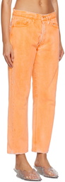 NotSoNormal Orange High Jeans