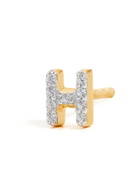 Missoma H Initial 18kt Gold-plated Single Stud Earring - One Size
