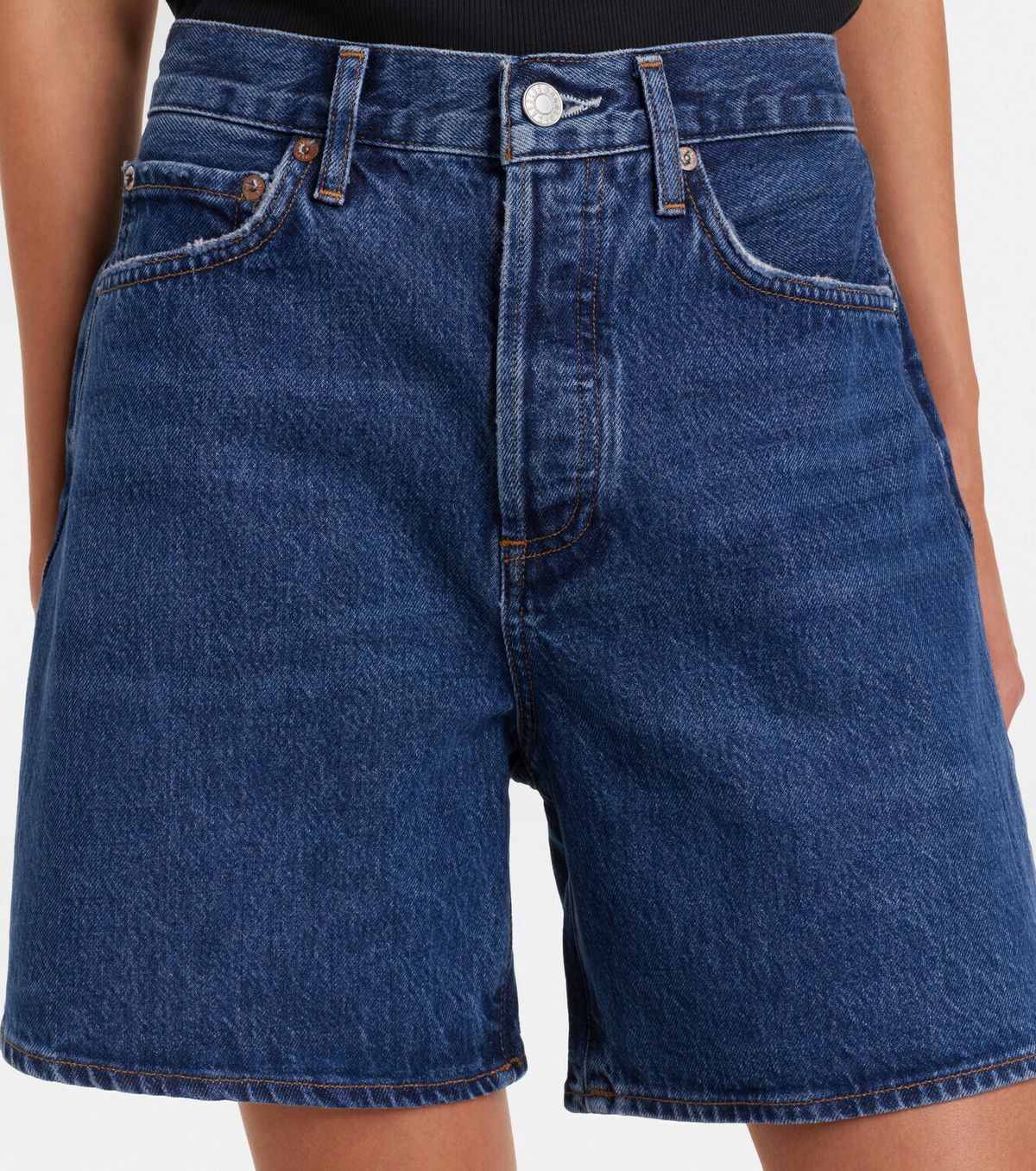 Agolde Dame denim shorts