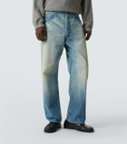 Auralee Faded wide-leg jeans
