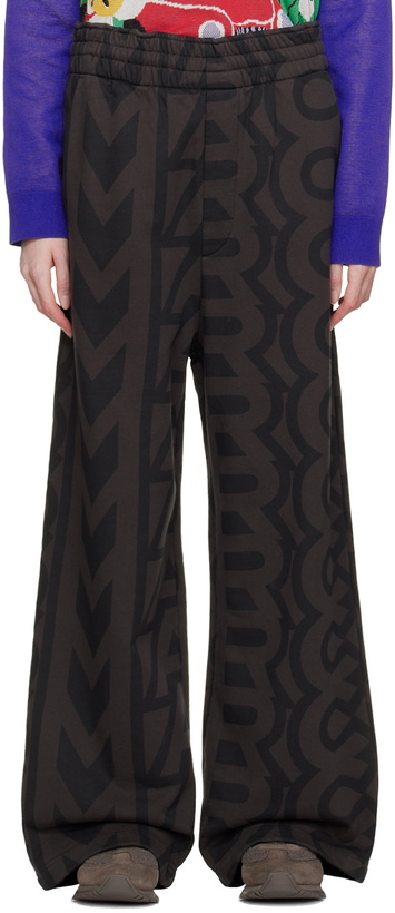 Photo: Marc Jacobs Brown & Black 'The Monogram' Lounge Pants