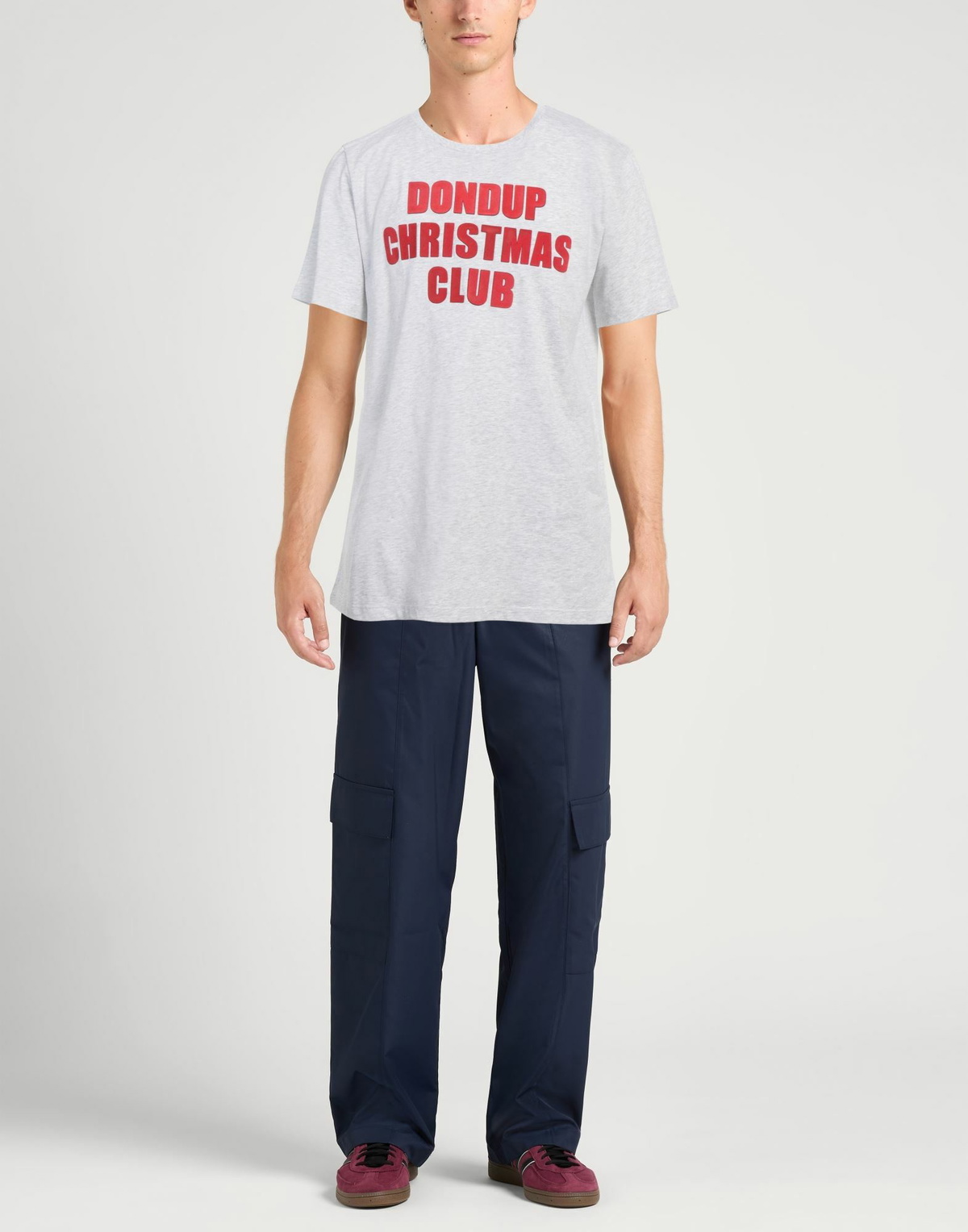 Dondup Mens T-shirt in Grey