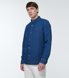 Ami Paris Ami de Cœur denim shirt