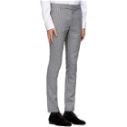 Balmain Black and White Houndstooth Trousers
