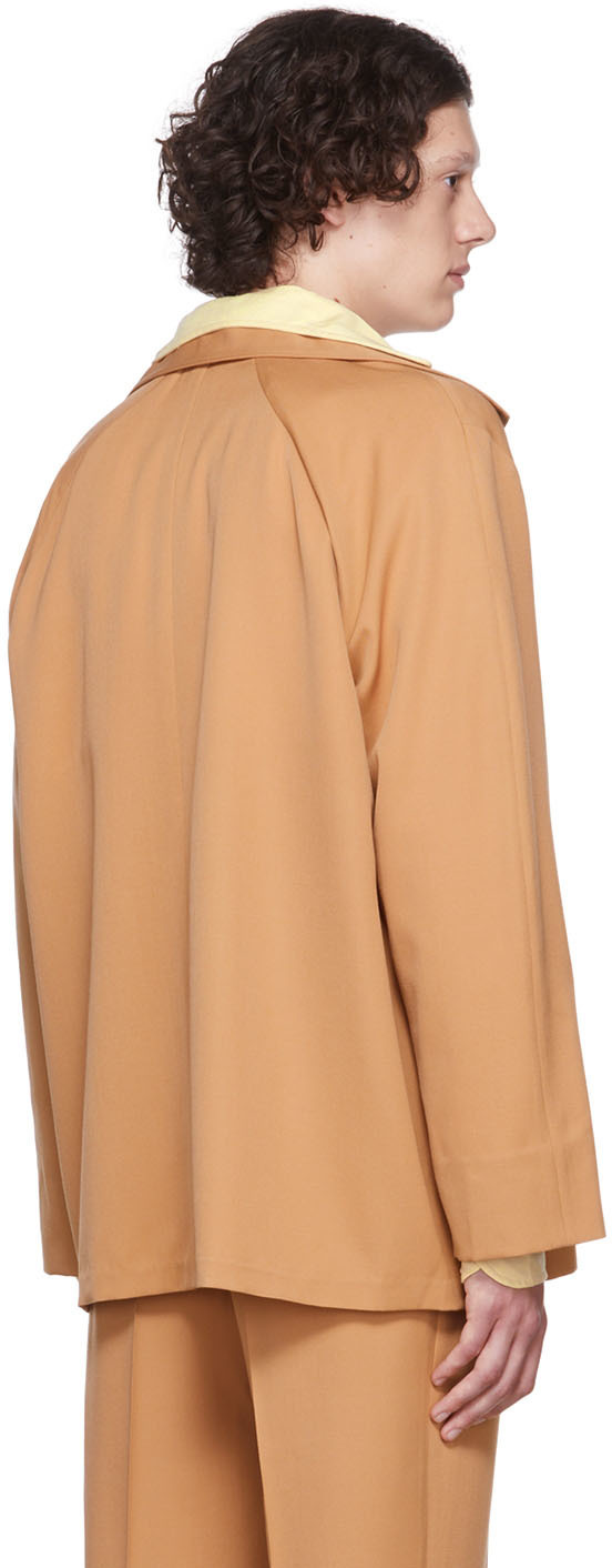 Factor's Tan Gabardine Blouson