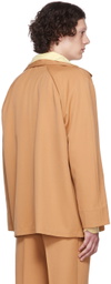 Factor's Tan Gabardine Blouson