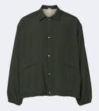 A.Presse Silk taffeta jacket