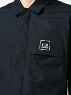 C.P. COMPANY - Logo Cotton Shirt Jakcet