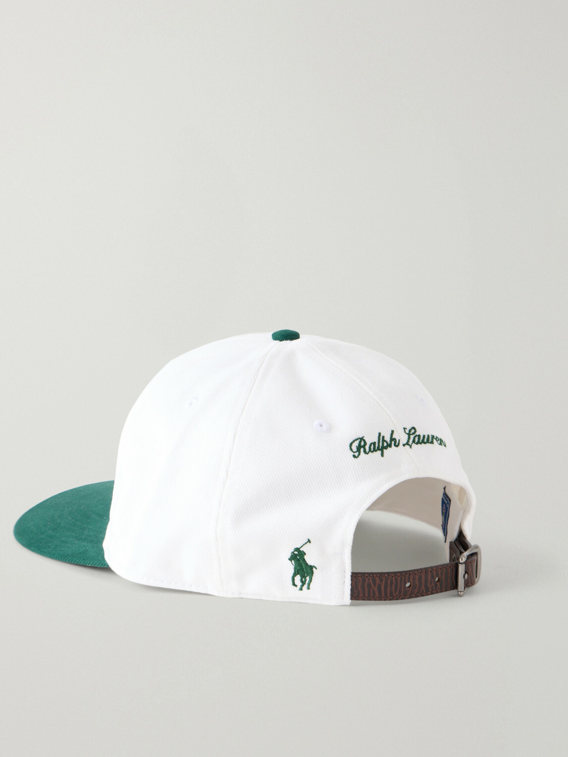 Polo Ralph Lauren - Wimbledon Logo-Embroidered Cotton-Twill Baseball Cap