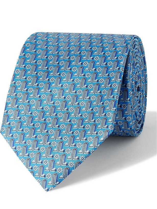 Photo: Lanvin - 7cm Printed Silk Tie
