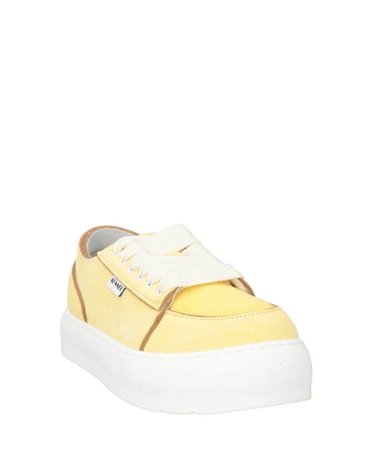 Sunnei Womens Sneakers Pastel in Yellow