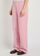 Skims Straight-leg Cotton-blend Sweatpants Pink