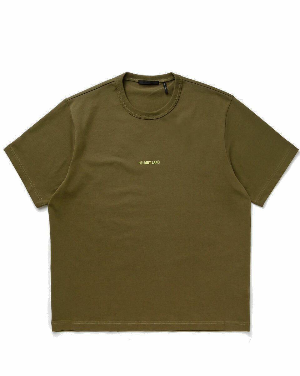 Photo: Helmut Lang Outer Sp Tee9 Green - Mens - Shortsleeves