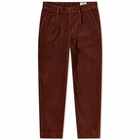 NN07 Men's Bill Cord Pant in Mahogany