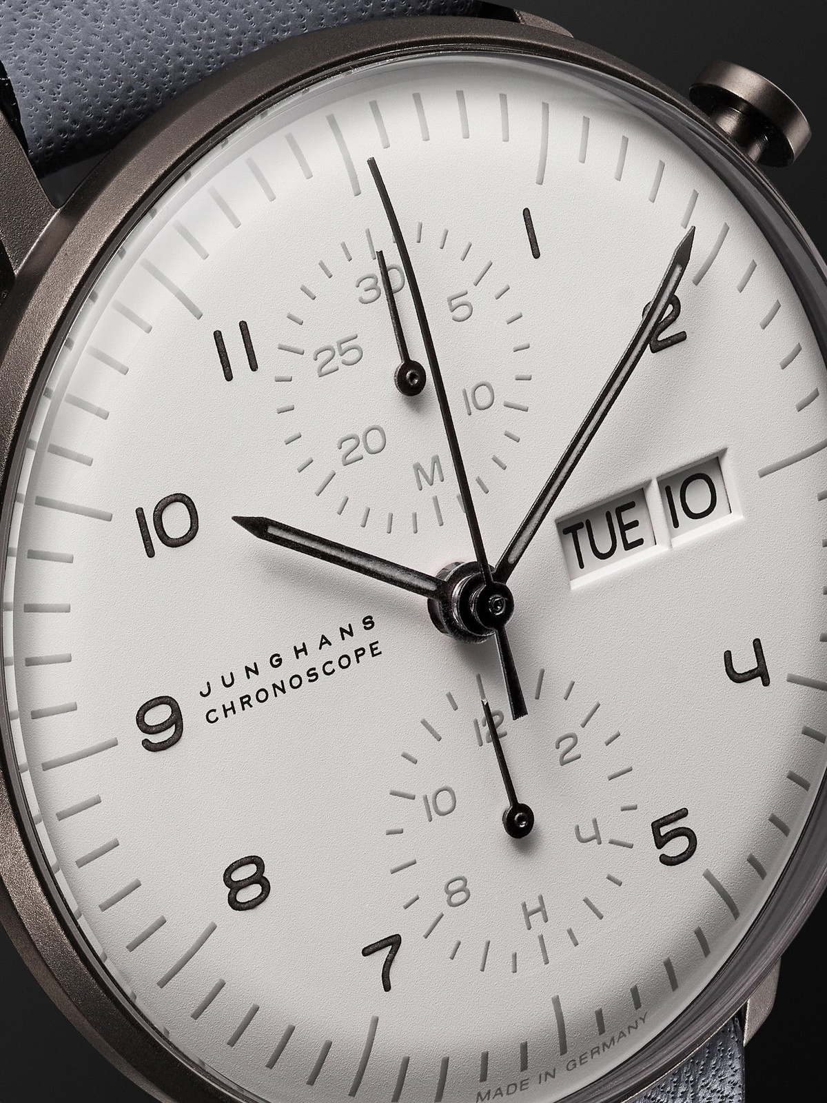 Junghans Max Bill Chronoscope Automatic 40mm Stainless Steel and